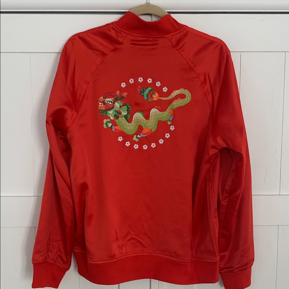 Satin Dragon Lunar New Year brand Jacket Size S
